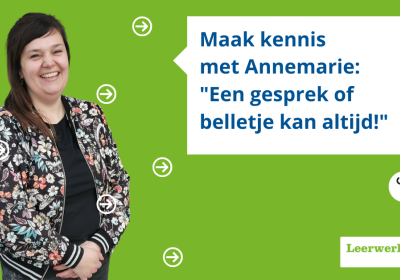 Maak kennis met loopbaanadviseur Annemarie